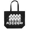 Gintama Just a Way Large Tote Bag Black (Anime Toy)