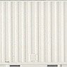20f Container w/Three Ribs End Panel Open One-way (Door Ribs Less) Unpainted Product (3 Pieces) (Model Train)