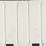 20f Container End Panel w/Two Ribs Side Open Two-way (Door Ribs Less) Unpainted (Model Train)