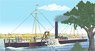 ロバート・フルトンのクラーモント蒸気船 (プラモデル)