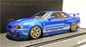 TOP SECRET GT-R (BNR34) Blue (ミニカー)