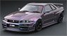 Nismo R34 GT-R Z-tune Midnight Purple III (ミニカー)