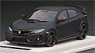 Honda 2017 Civic Type R Matt Black (Diecast Car)