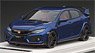 Honda 2017 Civic Type R Brilliant Sporty Blue Metallic (Diecast Car)