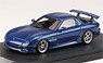 Mazda RX-7 (FD3S) Mazdaspeed A Spec GT Wing Innocent Blue Mica (Diecast Car)