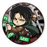 Attack on Titan Tobidastyle! Big Can Badge (Levi A) (Anime Toy)