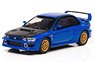 Subaru Impreza 22B STi Version 1998 (Blue / Carbon Fiber Bonnet) (Diecast Car)