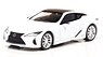 Lexus LC500h 2017 (Pearl White) (Diecast Car)