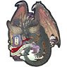 Capcom x B-Side Label Sticker Monster Hunter: World Nergigante (Anime Toy)