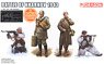 Battle of Kharkov 1943 (4 Figures Set) w/Detail Up Parts (Plastic model)