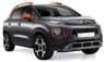 Citroen C3 Aircross 2017 Gray & White Roof Orange Deco (Diecast Car)