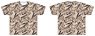 Sword Art Online Alternative Gun Gale Online GGO Ballet Camouflage Full Graphic T-Shirts L (Anime Toy)