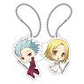 The Seven Deadly Sins: Revival of the Commandments Yu Okawa SD Series Pear to Motto Key Ring (Peatto) 02. Ban & Elaine (Anime Toy)