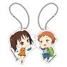 The Seven Deadly Sins: Revival of the Commandments Yu Okawa SD Series Pear to Motto Key Ring (Peatto) 03. Diane & King (Anime Toy)