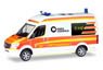 (HO) メルセデスベンツス プリンターバス ハイルーフ デュルメン救急車両 (鉄道模型)