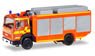 (HO) イヴェコ マルギス 緊急救難車 フュルト消防署 (鉄道模型)