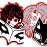 Persona 5 Trading Acrylic Magnet [Hyokkori Motif Ver.] (Set of 9) (Anime Toy)