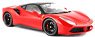フェラーリ 488 GTB (レッド) シグネチャー シリーズ (クローズドパッケージ) (ミニカー)