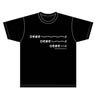 [Dragon Pilot: Hisone and Masotan] T-shirt [Hisomasoo] Black M (Anime Toy)