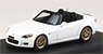 Honda S2000 (AP1) 1999 Mugen MF10 L Equipped Car Grand Prix White (Diecast Car)