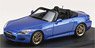 Honda S2000 (AP1) 1999 Mugen MF10 L Equipped Car Monte Carlo Blue Pearl (Diecast Car)