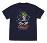 Dragon Ball Z The Strongest Warrior Goku T-Shirts Navy S (Anime Toy)