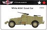M3A1 Scoutcar w/Decals for USA & Russian (Plastic model)