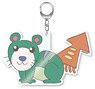 Akkun to Kanojo Ikachu Acrylic Key Ring (Anime Toy)