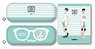 Haikyu!! Glasses Case & Cloth Set [Aobajosai High School] (Anime Toy)