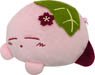 Kirby`s Dream Land Fuwafuwa Japanese Collection Japanese Sweets Pouch (1) Kirby Sakuramochi (Anime Toy)