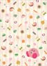 Kirby`s Dream Land Fuwafuwa Japanese Collection Clear File (1) Kirby and Japanese Sweets (Anime Toy)
