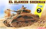 El Alamein Sherman (w/Magic Tracks) (Plastic model)
