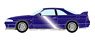 Nissan Skyline GT-R (BCNR33) V-spec 1997 Deep Marine Blue (Diecast Car)