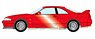 Nissan Skyline GT-R (BCNR33) V-spec 1997 Super Clear Red 2 (Diecast Car)