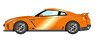 NISSAN GT-R 2017 TE037 wheel ver. アルティメイトシャイニーオレンジ (ミニカー)