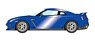NISSAN GT-R 2017 TE037 wheel ver. オーロラフレアブルーパール (ミニカー)