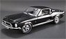 1968 SHELBY MUSTANG GT350H RENT-A-RACER RAVEN BLACK (ミニカー)