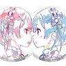 Re: Life in a Different World from Zero Trading Ani-Art Can Badge (Set of 7) (Anime Toy)