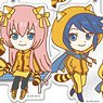 Hatsune Miku x Rascal 2018 Big Acrylic Key Ring Collection (Set of 7) (Anime Toy)