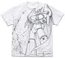 Aim for the Top! Gunbuster All Print T-shirt White S (Anime Toy)