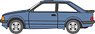 (OO) Ford Escort XR3i Caspian Blue (Model Train)