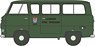 (OO) Ford 400e Minibus London Fire Brigade - Green (Model Train)