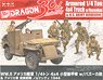 Armored 1/4 Ton 4x4 Truck w/Bazzokas & U.S. Army Airborne (Plastic model)