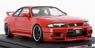 Nissan Skyline GT-R (R33) V-spec Red (ミニカー)
