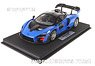 McLaren Senna Azura Blue w/Case (Diecast Car)