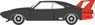 (HO) Dodge Charger Daytona 1969 Black (Model Train)