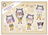 Ensemble Stars! x Sanrio Characters Leather Pass Case Undead x Kuromi (Anime Toy)