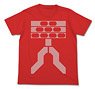 ウルトラセブン セブンボディ Tシャツ FRENCH RED M (キャラクターグッズ)