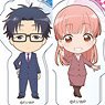 [Love is Hard for Otaku] Acrylic Key Ring w/Stand Collection Vol.2 (Set of 6) (Anime Toy)