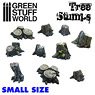 Small Tree Stumps (10 Pieces) (Plastic model)